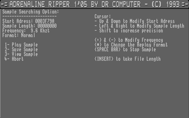 Adrenaline Ripper atari screenshot